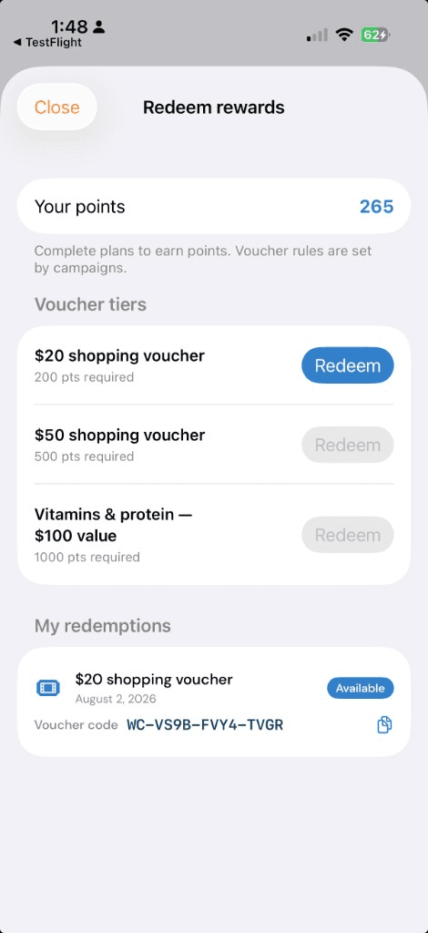 Badges & points